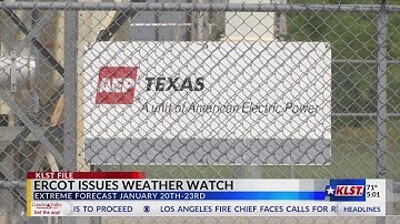 Ercot issues weather watch on jan. 17