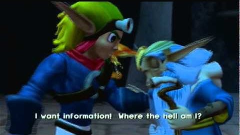 Jak and Daxter 2 HD collection Walkthrough-Part 1-Welcome back!