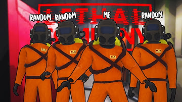 I joined RANDOM CREWS on Lethal Company