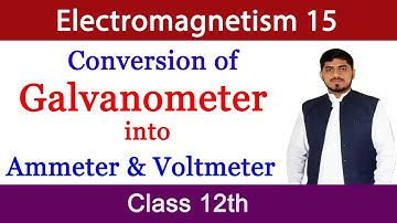 Ammeter & Voltmeter | Electromagnetism | Chapter 14 | Physics BY MUBASHAR AHMAD