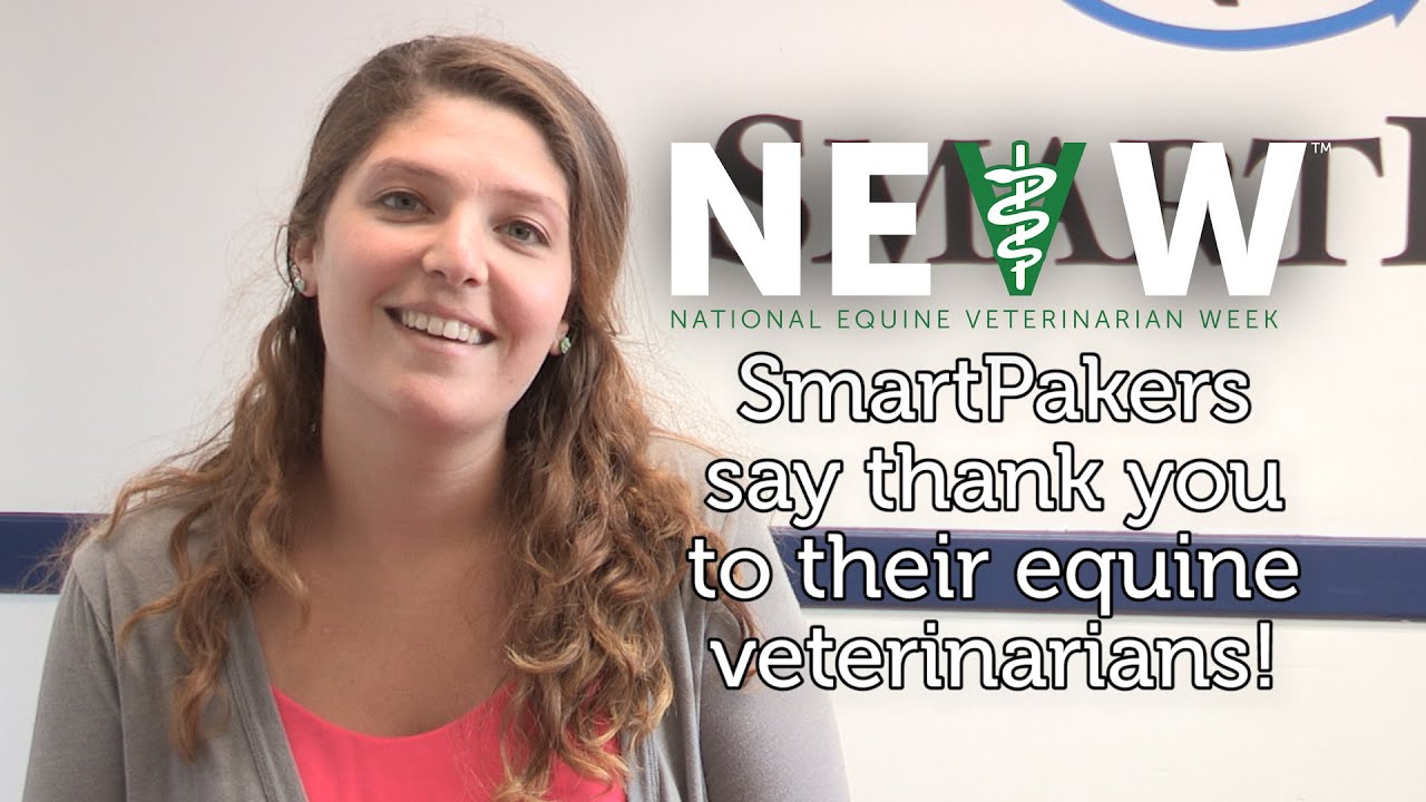 SmartPakers say thank you to their vets National Equine Veterinarian