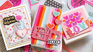 3 Ways to Make Love Cards with Simons Limited Edition Valentine Kit!