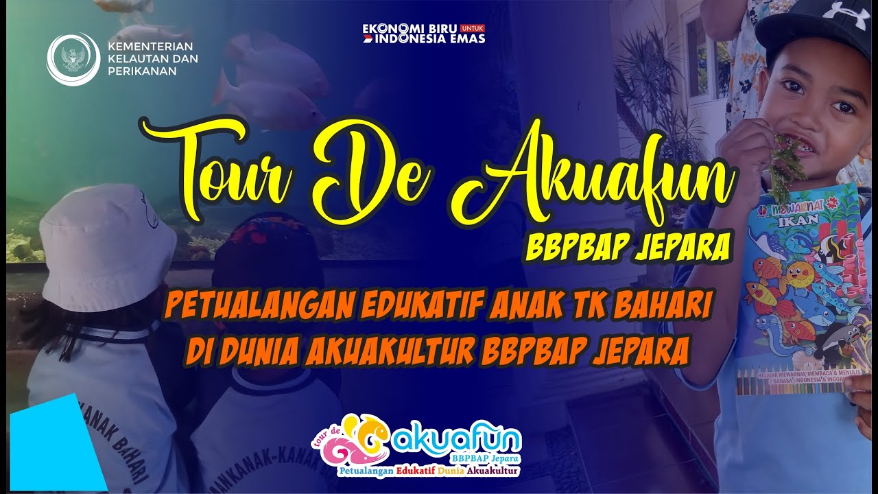 Tour De Akuafun! ✨ Petualangan Edukatif Anak TK Bahari di Dunia Akuakultur BBPBAP Jepara