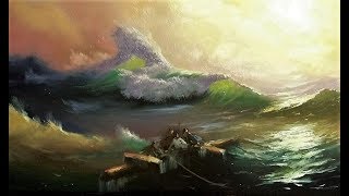 🔝 ХуДоЖнИкИ Рисуем вместе / Морской пейзаж / Девятый вал / Вугар Мамедов 🔝 ХуДоЖнИкИ Рисуем вместе / Морской пейзаж / Девятый вал / Вугар Мамедов
