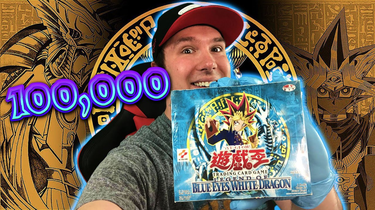 *BEST Yu-Gi-Oh! LEGEND OF BLUE EYES WHITE DRAGON 1ST BOOSTER BOX PACK OPENING!* "LOB" 100K SPECIAL!