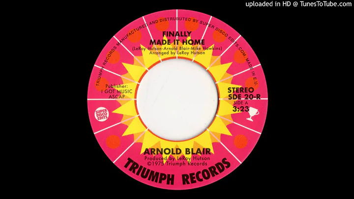 Arnold Blair - Finally Made It Home