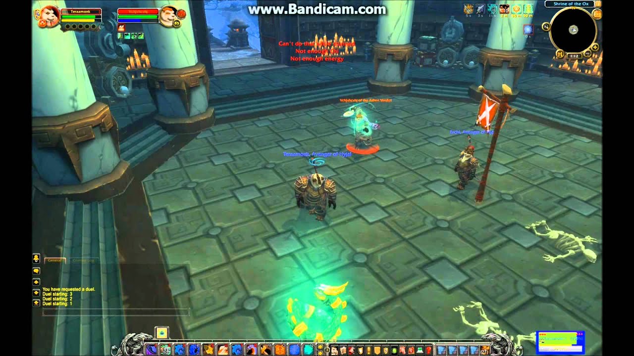 MOP Beta - Monk Gameplay PVP 1080 HD - YouTube