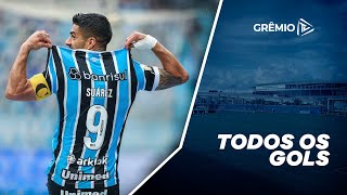 TODOS OS GOLS DE LUIS SUÁREZ PELO GRÊMIO