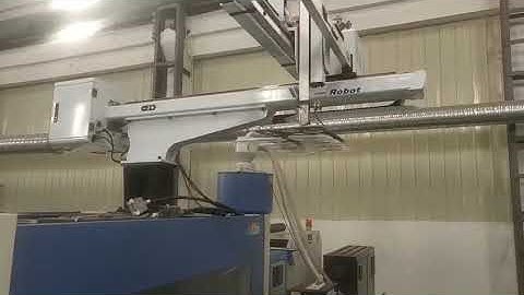 3axis high speed robot arm for thinwall container injection molding machine