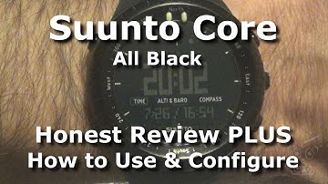 Suunto Core All Black ABC Watch - Honest Review and Setup Tips