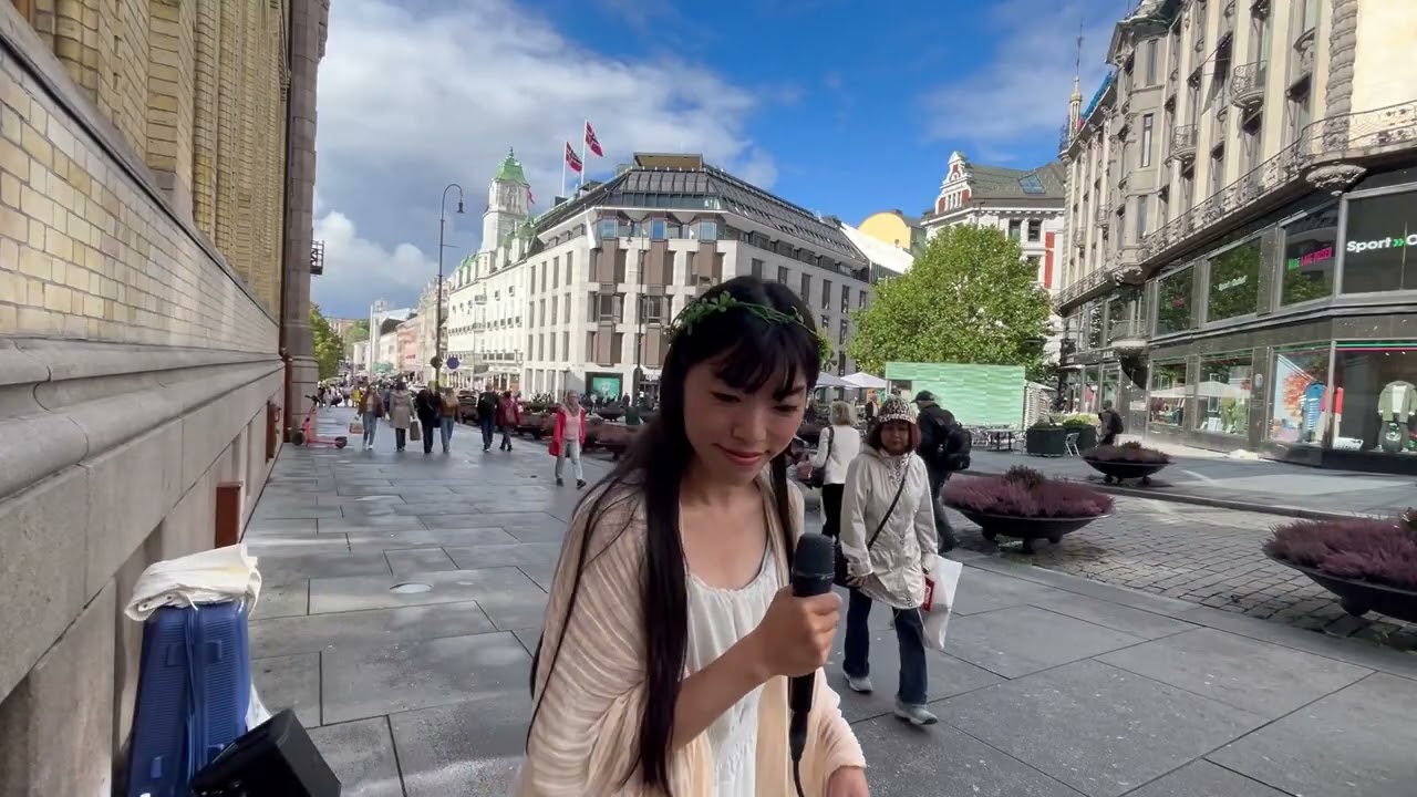 I’m going to the west - Lilium - Busking Journey 2025 in Oslo, Norway 