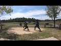 Dawson VS Griffin Knife Fight Part 2 #hema #combatsport #martialarts #swordfighting