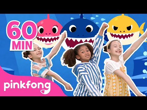 Festa Mix - Dança e Canta com Bebê Tubarão | +Compilação | Pinkfong Canções para crianças