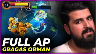 Full Ap Gragas Orman Tek Atiyor Dereceli Wild Rift Togzilla