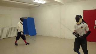 Hema Wma Alexander Sabre Vs Robert Longsword Steel Sparring Part 2 Ghfs