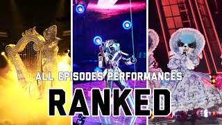 All Episodes Performances Ranked Masked Singer S8 (Return Of The Fandom)