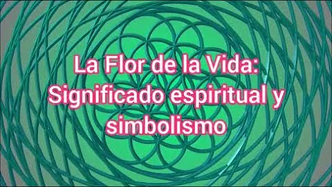 ¿Qué flor simboliza la vida?