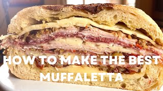 New Orleans Muffaletta Sandwich / Mardi Gras Food