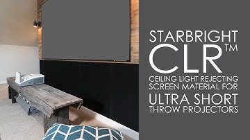 Elite Screens StarBright CLR Screen Material Explained