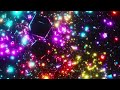 4K Animation. VJ Loop. Group of colorful lights that are on wall. Infinitely looped animation