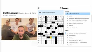 NYT New York Times Monday Full Crossword | August 4, 2025