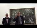 Presentación de la exposición Alvaro Delgado. Centenario de un pintor, en la RABASF
