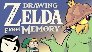 Three Artists Try Drawing Zelda Bosses From Memory