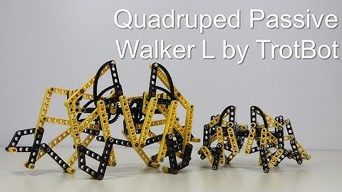 Quadruped Passive Walker L by TrotBot / LEGO