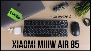 Лучший аналог Apple Magic Keyboard - Xiaomi MIIIW Air 85 // компактная Bluetooth клавиатура + Mouse
