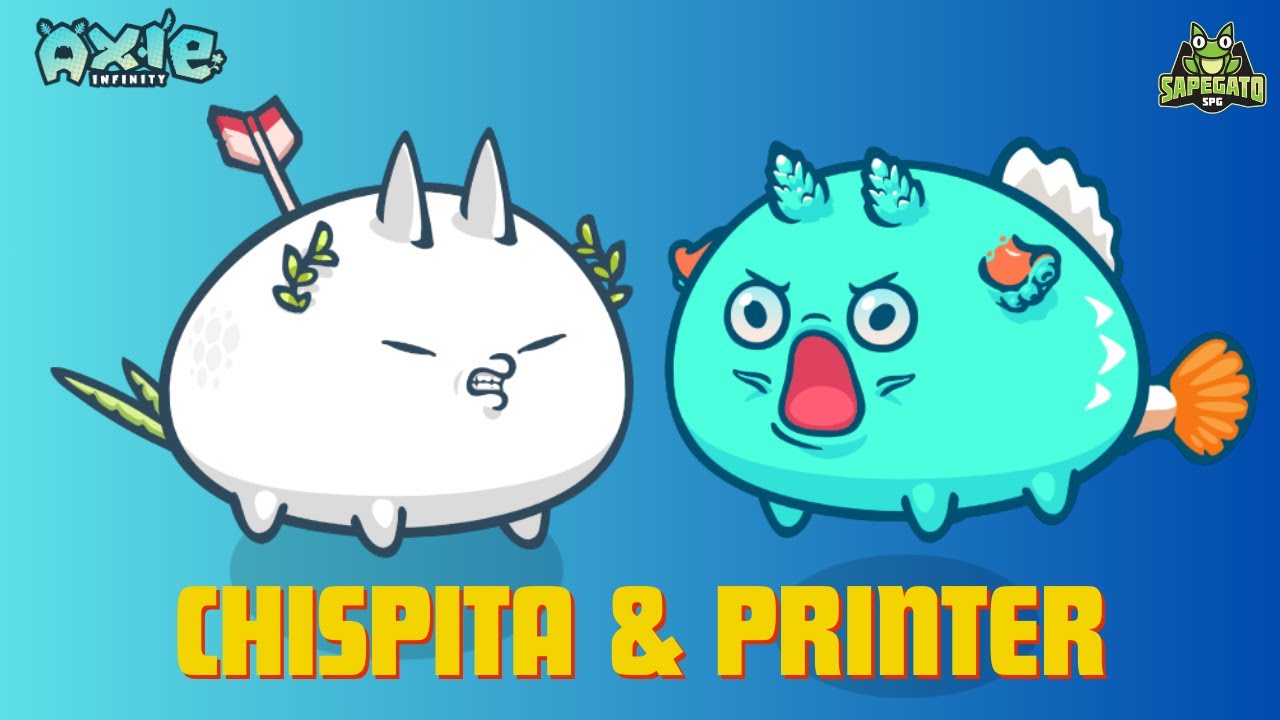 🖨️ PRINTER & CHISPITA STILL BROKEN |  LUNACIAN CODE: BLUEBIRD | AXIE CLASSIC V2 GAMEPLAY