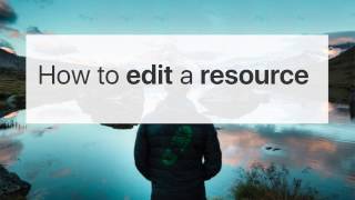 TrekkSoft | How to edit a resource screenshot 3