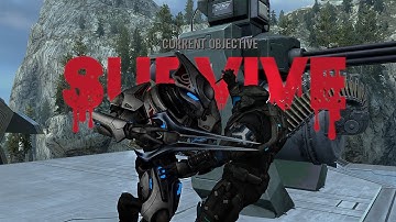 Trying to survive against my friends!! | Halo MCC Modded Custom Game Highlights & Funny Moments