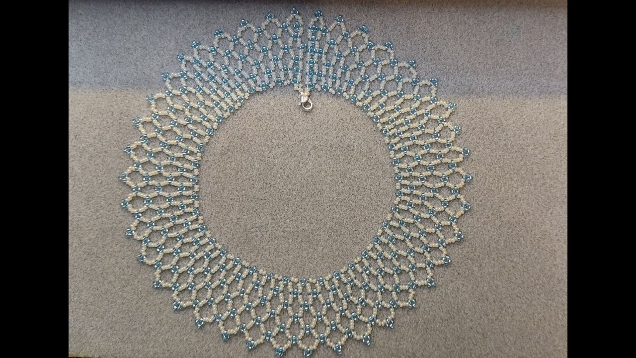 Мастер- класс колье- воротник 