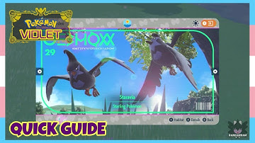 Where To Catch Staravia In *The Teal Mask* Pokemon Scarlet & Violet | Location Quick Guide