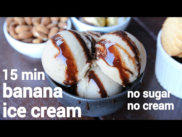 How To Make Banana Ice Cream In An Ice Cream Maker