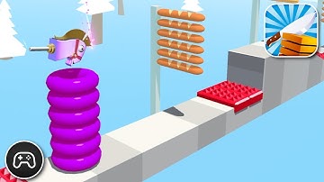 Slice It All - Gameplay Walkthrough Part 30 - Basic Solution Levels 240-242 (iOS, Android)