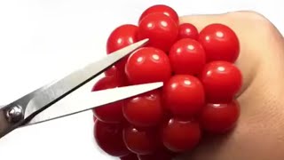 Satisfying Slime Stress Ball Cutting #68