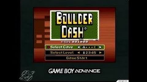 Boulder Dash EX Game Boy Gameplay_2002_05_20_1