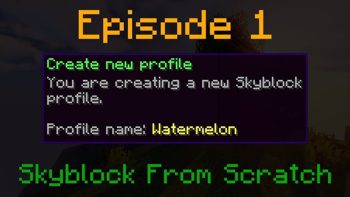 SkyBlock Series Epicness W/ Waffle Getting Iron #1