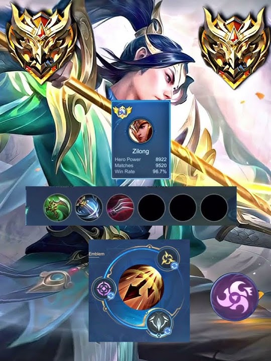 ZILONG BEST BUILD 2025🔥 | ZILONG MLBB #mobilelegends #mlbb #zilong