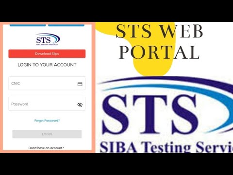 How To Create an Account On STS Web Portal | #iba Sukkur | #Sindh_Goverment |