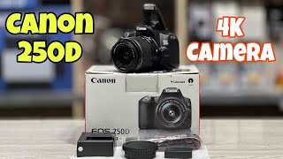 Canon 250D unboxing || used camera stock available used dslr camera prices in Pakistan