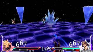 Dissidia 012 [Duodecim] Final Fantasy [ENG] - Cloud vs Squall