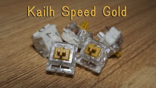 Kailh Speed Gold review | A Clicky Switch for 