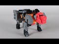 Lego Transformers Predaking Part 1: Headstrong &amp; Tantrum