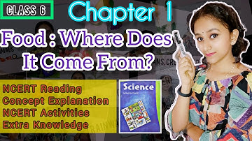 Chapter 1 | Food : Where Does It Come From? | Class 6 | Science NCERT Series ( PART 1 )