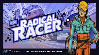 DeviantArt Original Character Challenge | Radical Racer with Jake Parker