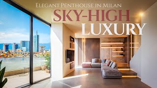 exclusive penthouse in futuristic skyscraper in milan | lionard luxury real estate