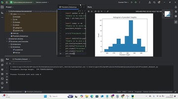 How do I plot a histogram in Python using a CSV file (Pandas, Numpy)- Simple Portfolio Project