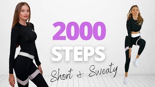 2000 Steps Cardio Walking Workout | 15 Min Aerobics For Weight Loss | Low Impact Cardio Exercises